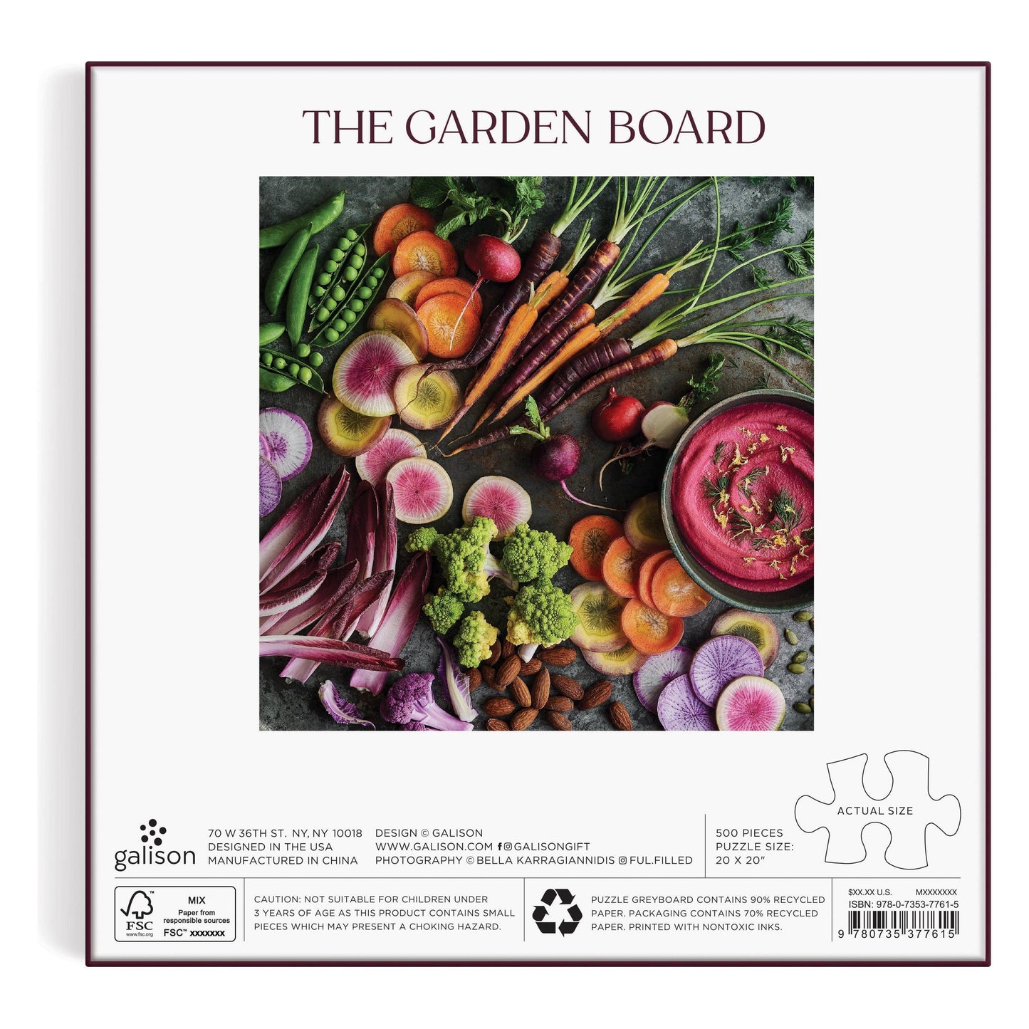 The Garden Board 500 Piece Puzzle