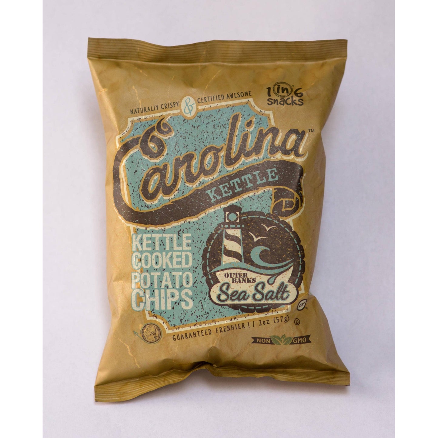 Sea Salt Carolina Kettle Chips 2 oz