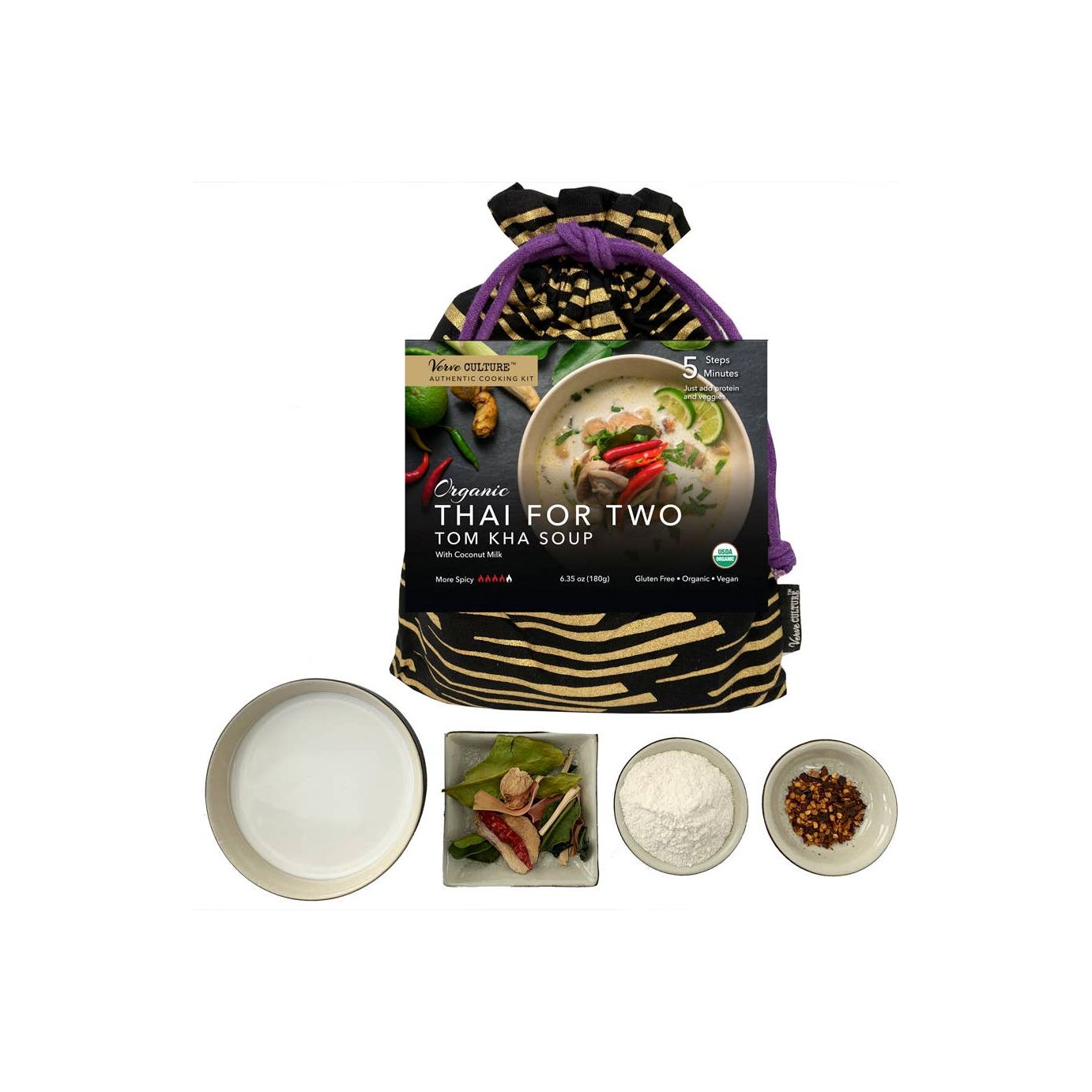 Thai for Two Cooking Kit - Organic Tom Kha Soup Browns Kitchen