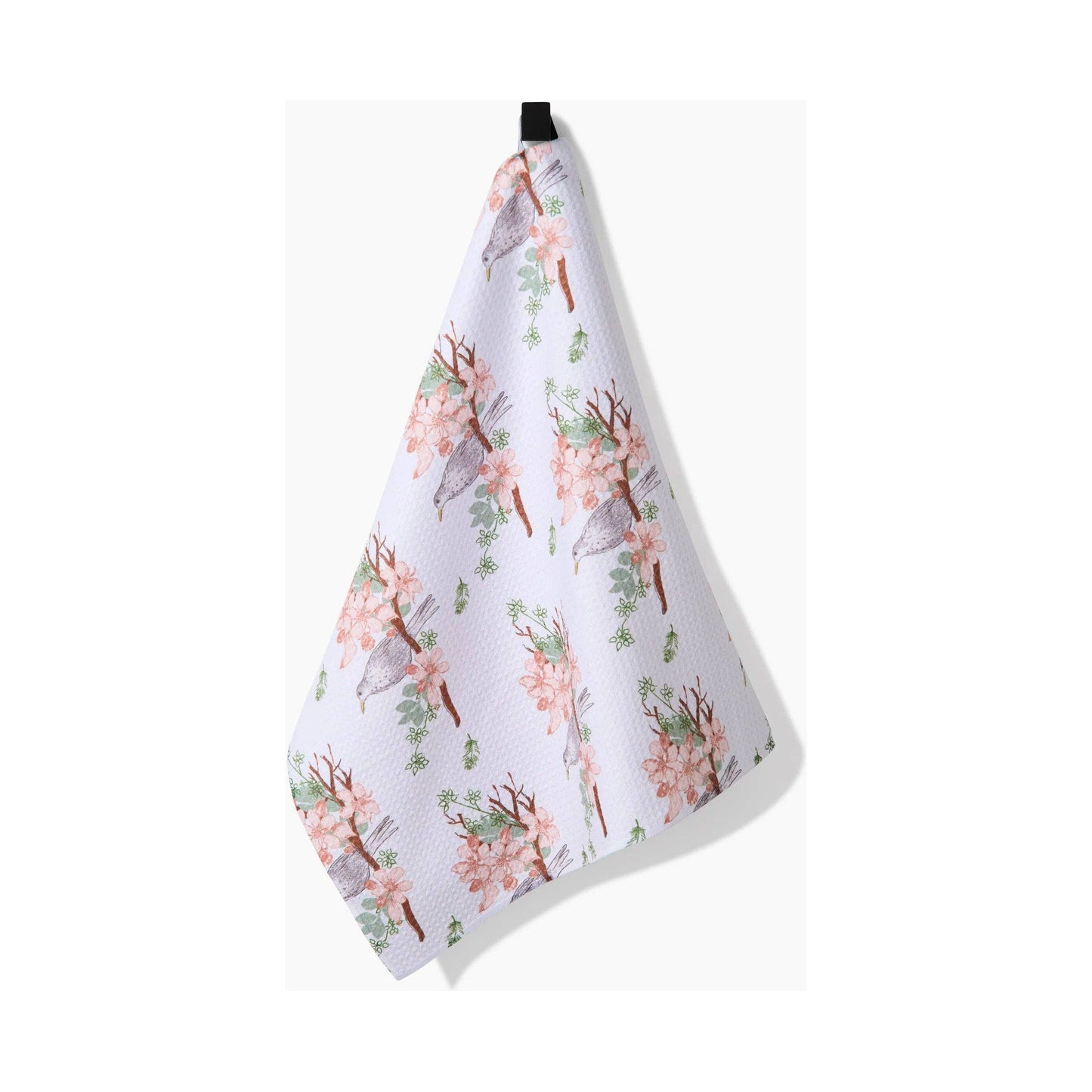 Blackbird and Blossom Tea Towel