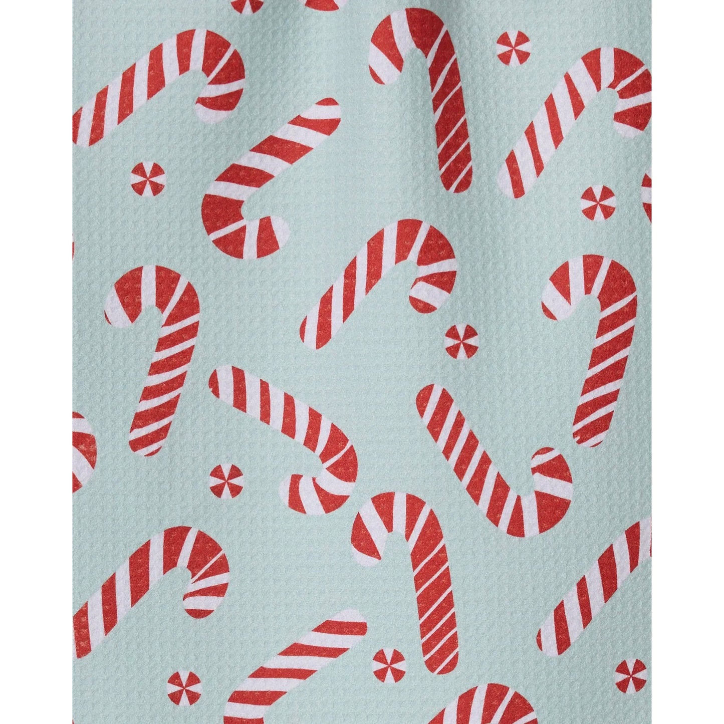 Peppermint Twist Geometry Bar Towel