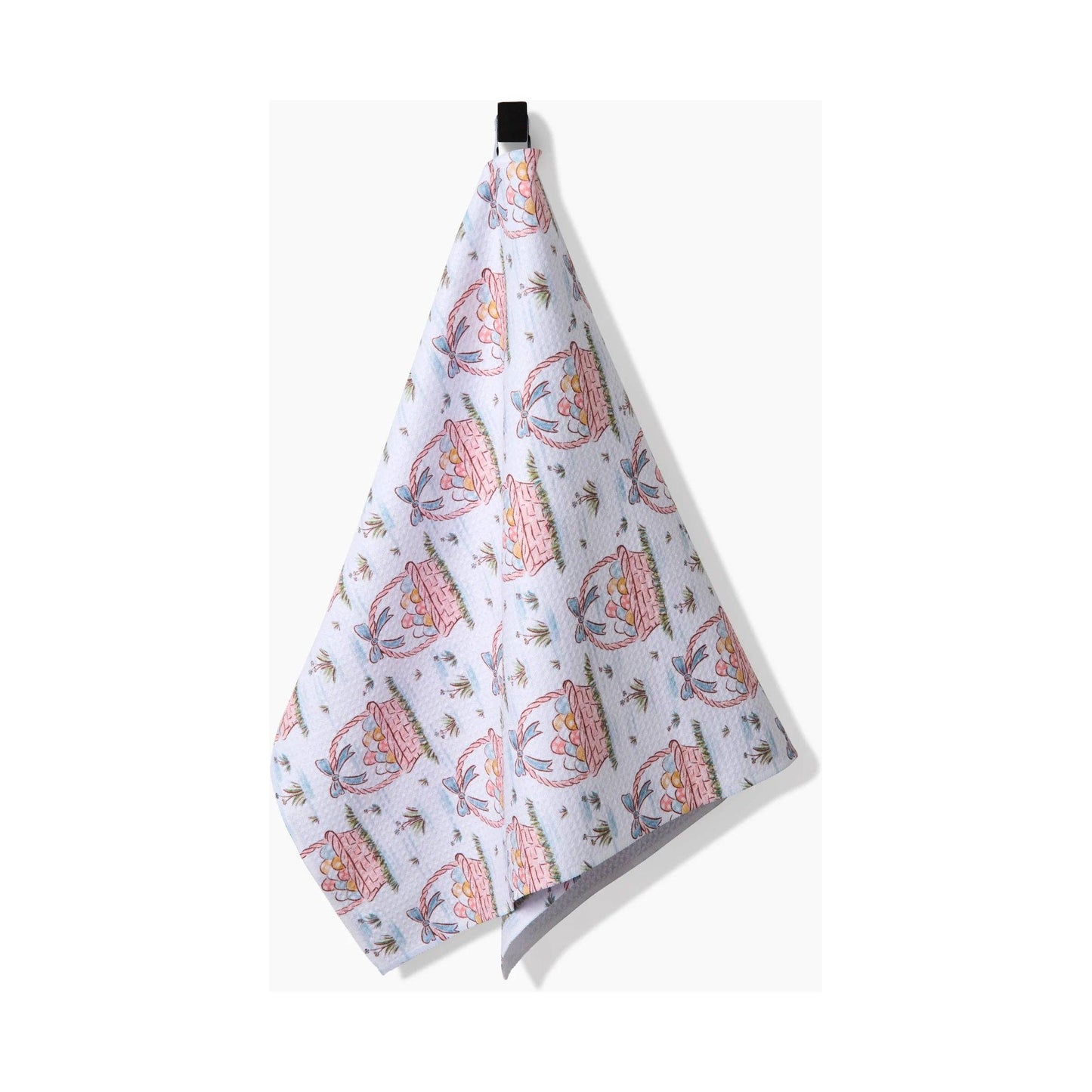 Easter Basket Bloom Tea Towel