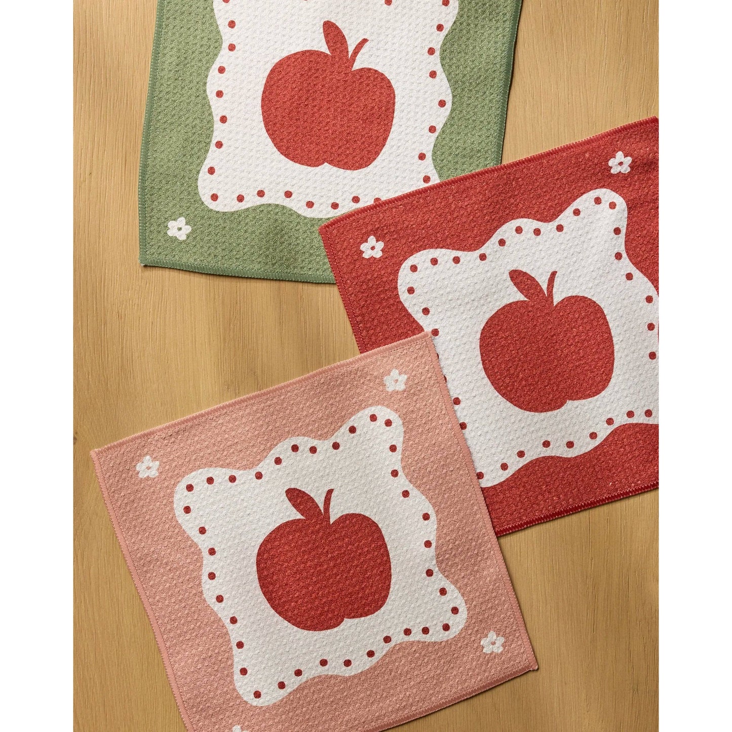Cider Mill Geometry Dishcloth Set