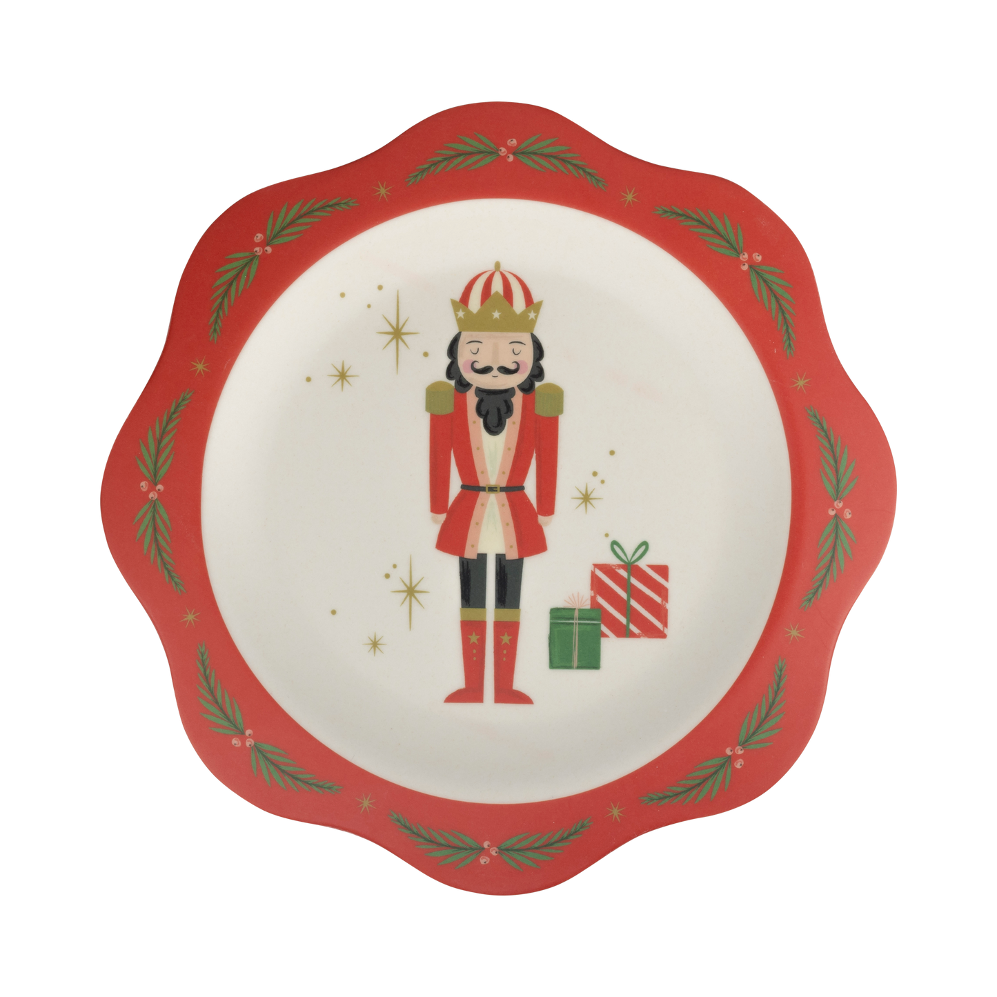Nutcracker Bamboo 9" Plates