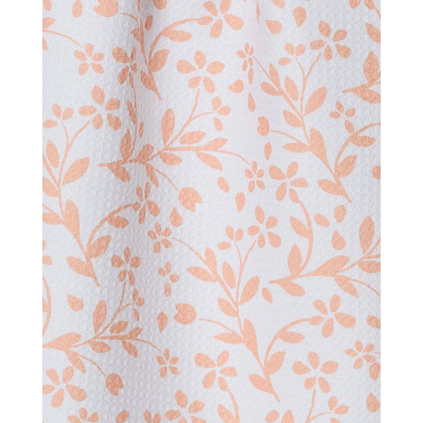 Quiet Floral Geometry Bar Towel