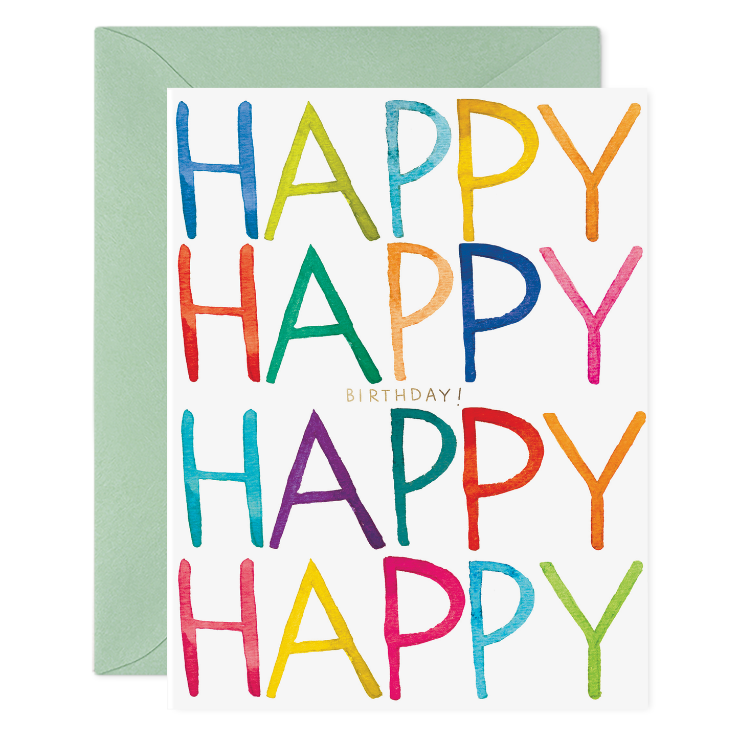 Really Happy Birthday Greeting Card