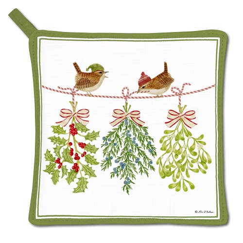 Winter Swag Potholder