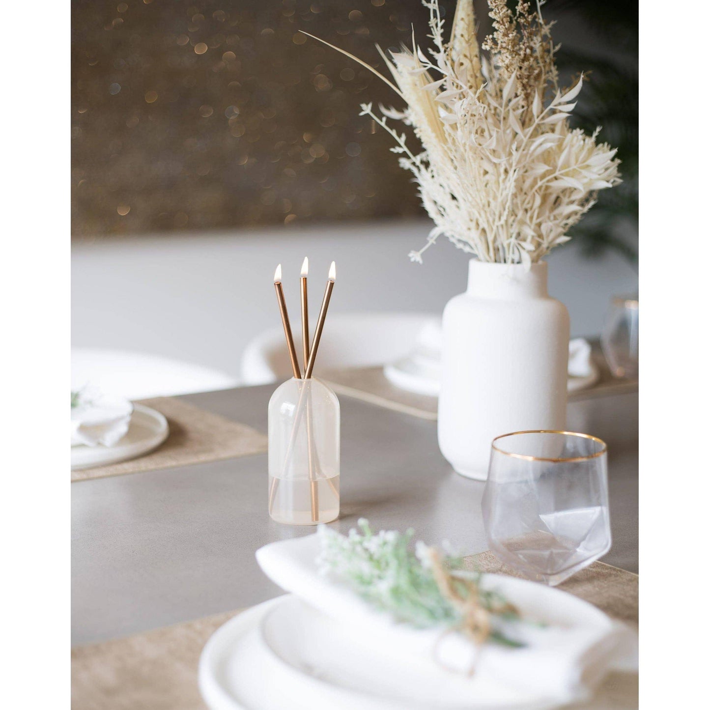 Pampas Vase Candle Holder