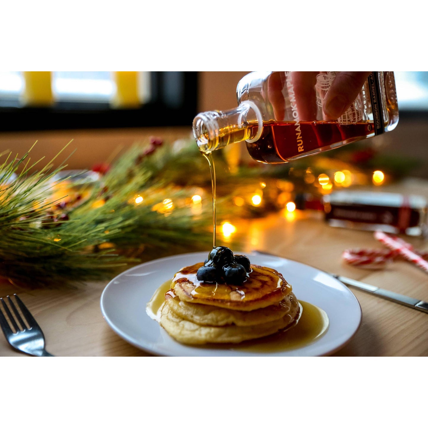 Bourbon Barrel-Aged Organic Vermont Maple Syrup