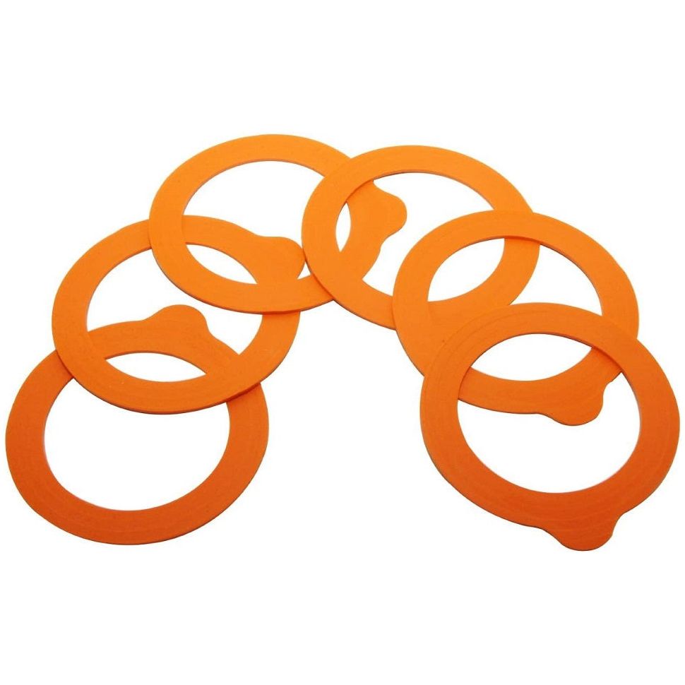 Kilner Rubber Replacement Seals, Set of 6