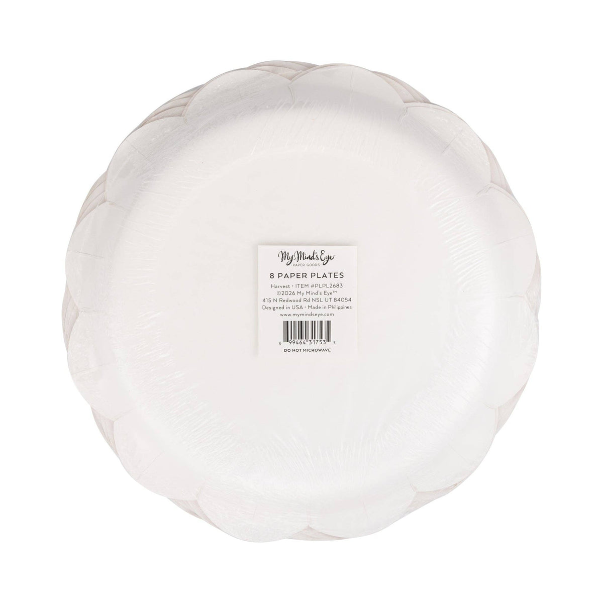 Harvest 9" Paper Plate Set (8ct)