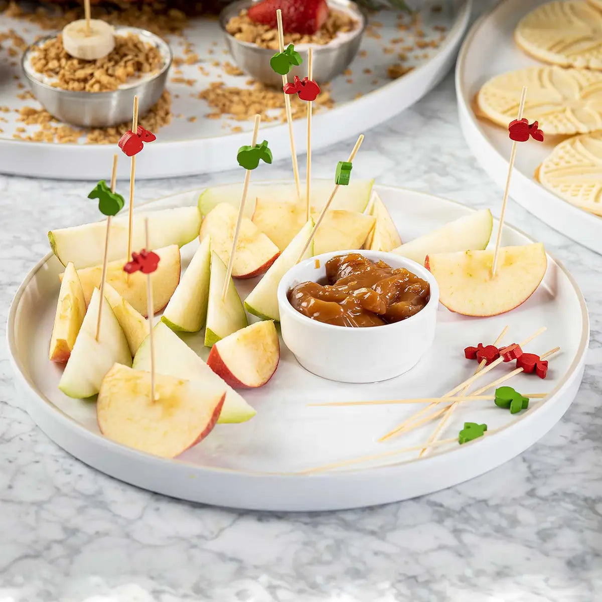 Decorative Fruit Charcuterie Appetizer Picks, Pack of 100