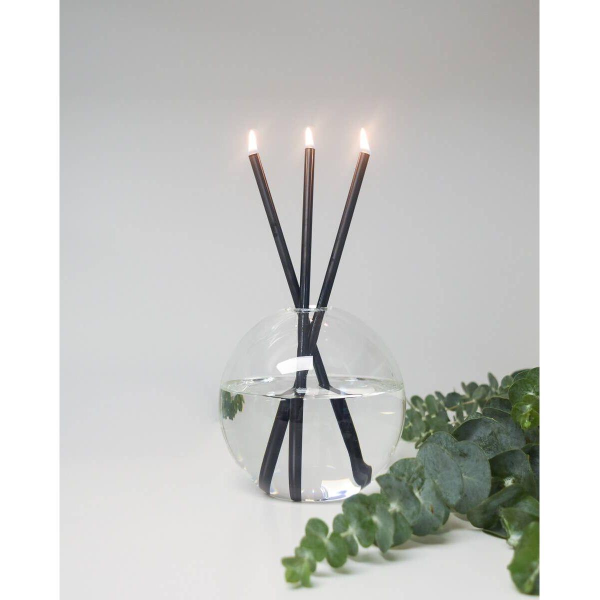 Neva Vase Clear Everlasting Candle Holder