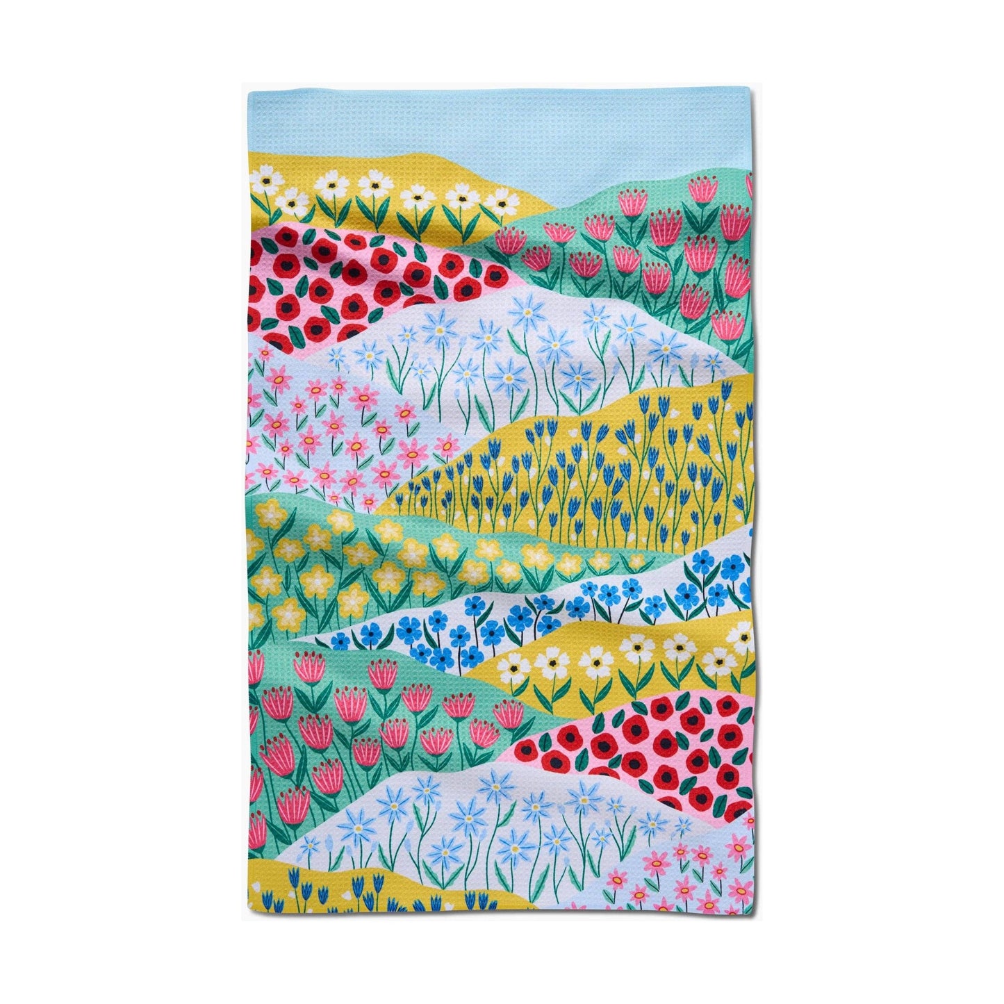 Spring Fields Tea Towel