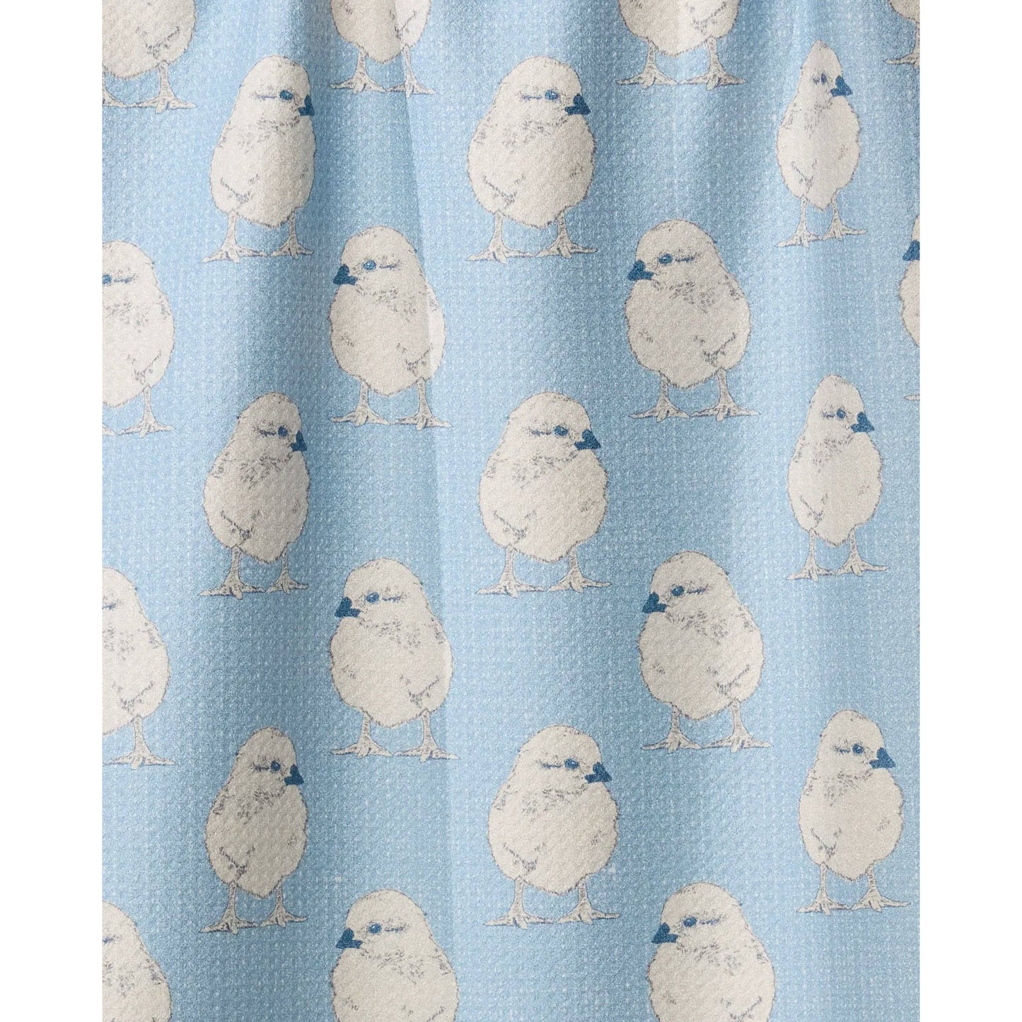 Chickadee Geometry Tea Towel