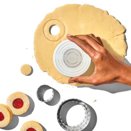OXO Double-Sided Cookie and Biscuit Cutter Cookie Cutters Browns Kitchen