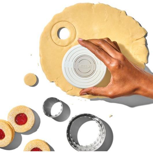 OXO Double-Sided Cookie and Biscuit Cutter Cookie Cutters Browns Kitchen