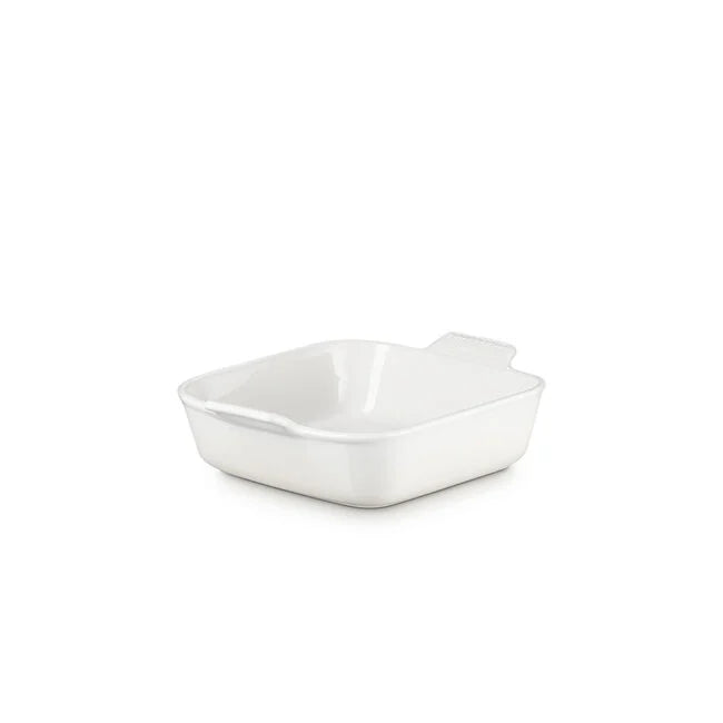 Le Creuset Heritage Square Baking Dish 3 Qt - White
