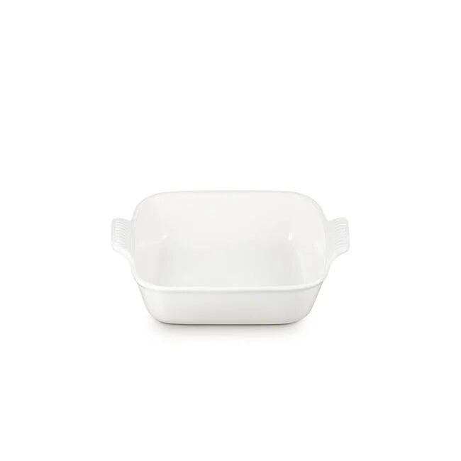 Le Creuset Heritage Square Baking Dish 3 Qt - White