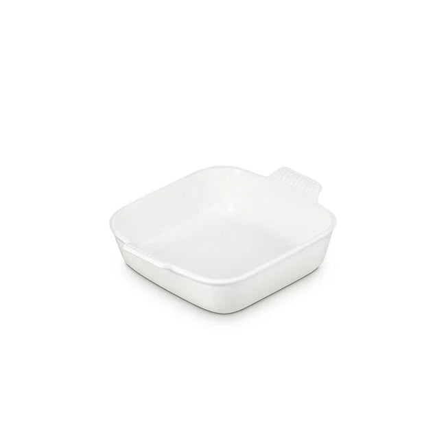 Le Creuset Heritage Square Baking Dish 3 Qt - White