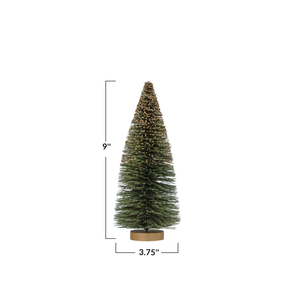 Glitter Bottle Brush Tree