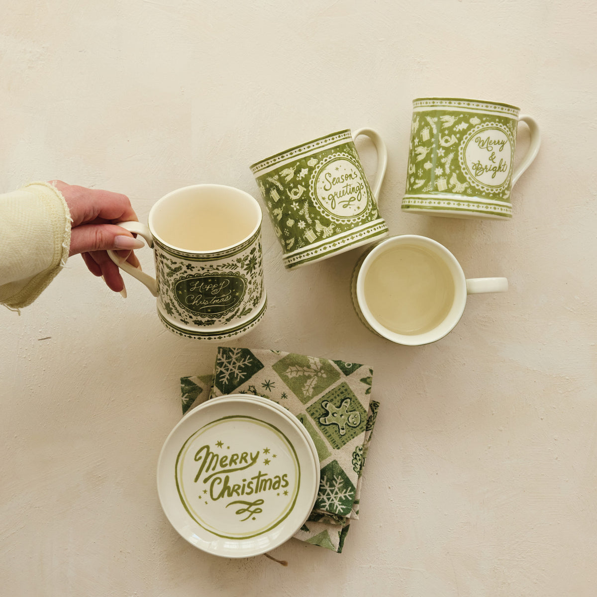 Holiday Sentiment Mug, 12 oz