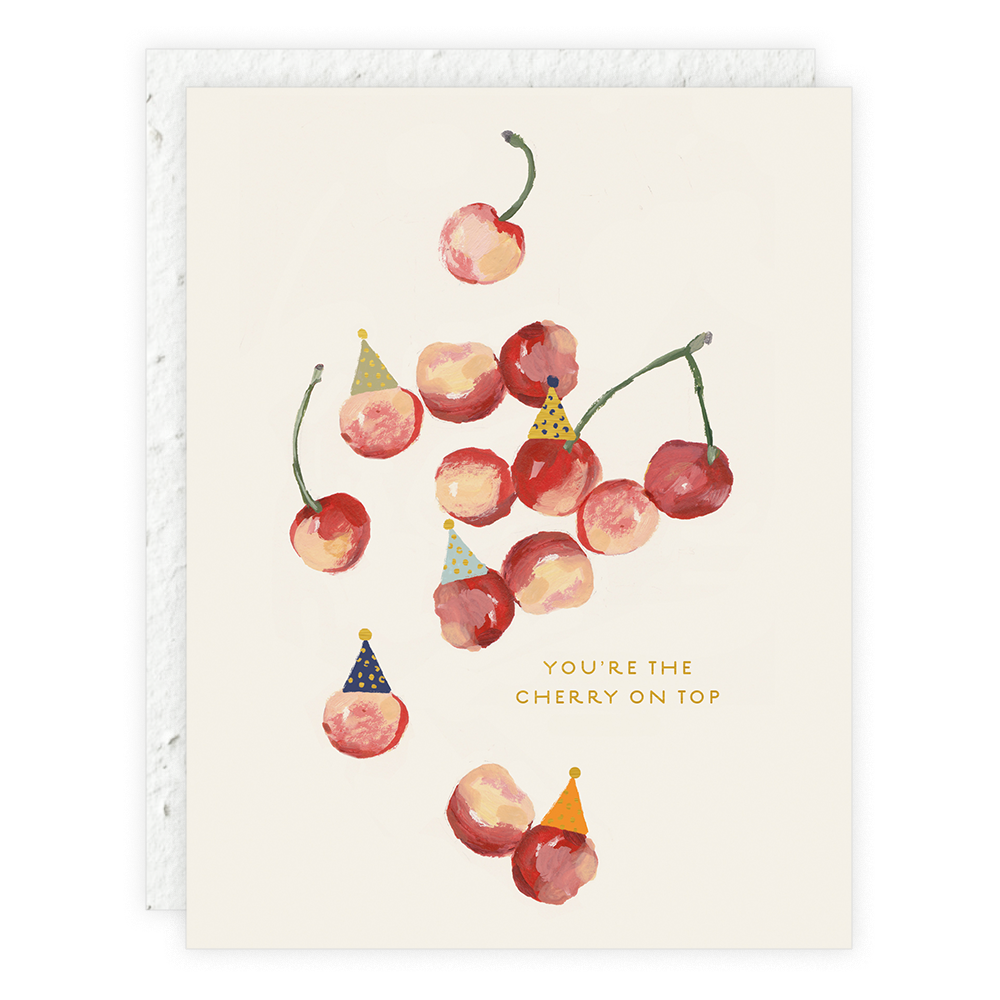 Cherry On Top - Birthday Card Browns Kitchen