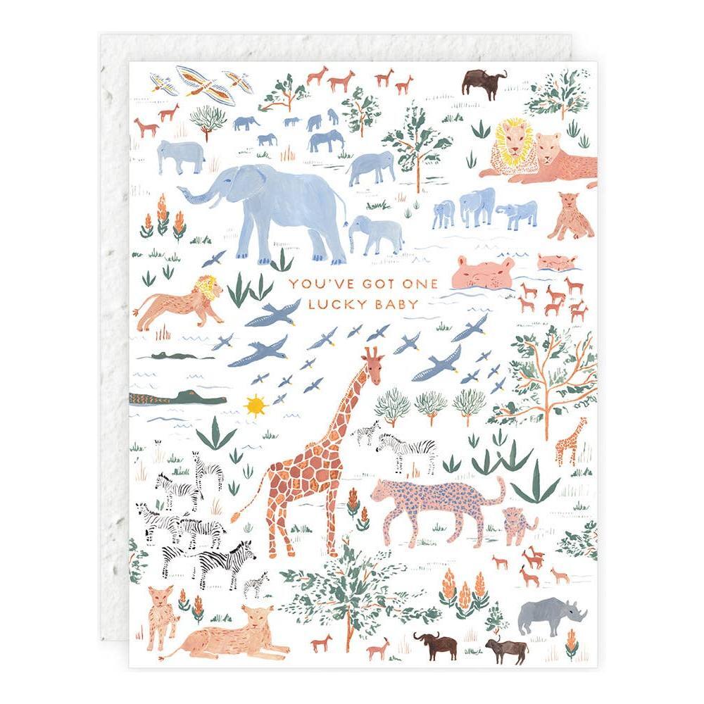 Lucky Baby - Baby Card Browns Kitchen