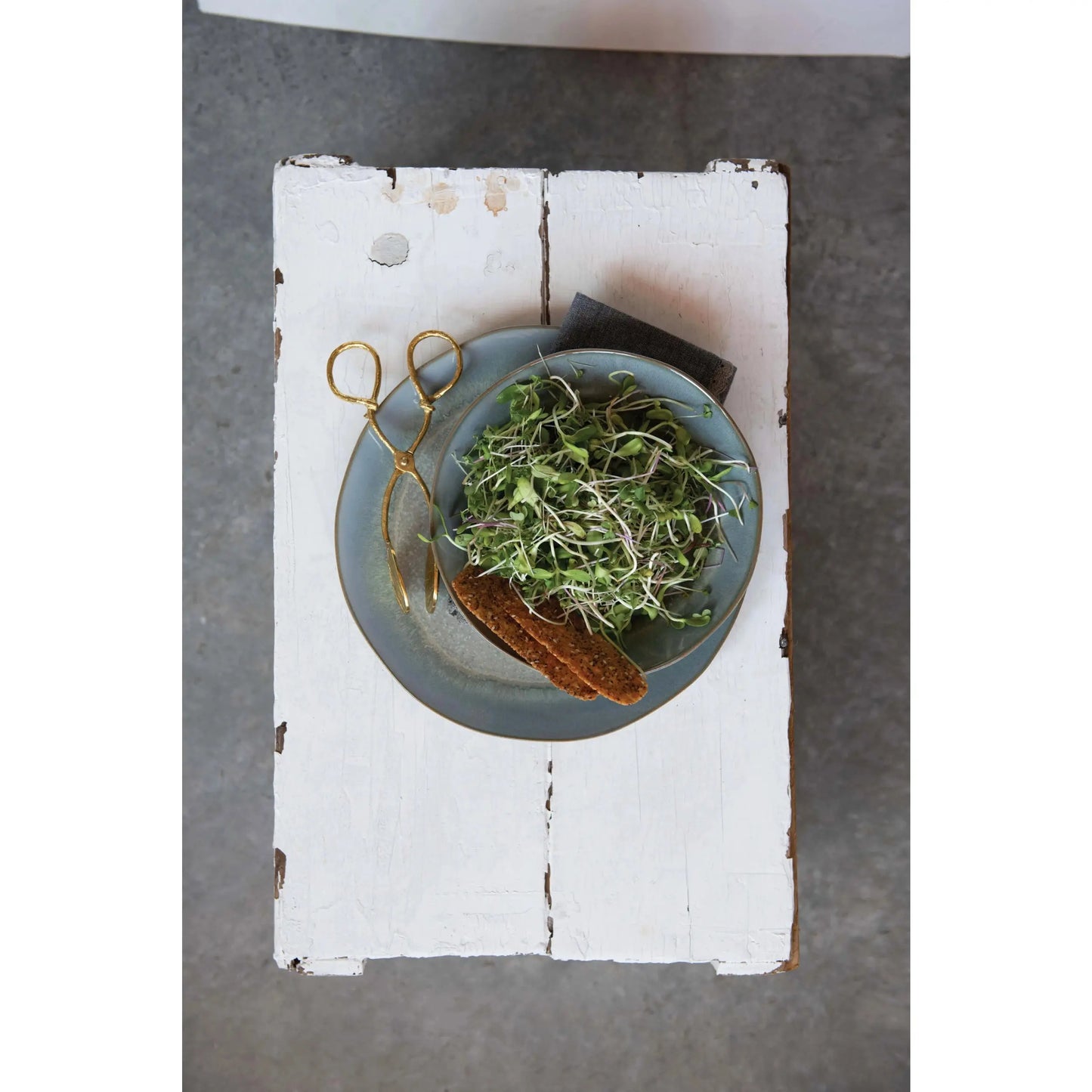Brass Leaf Tongs CREATIVE CO-OP