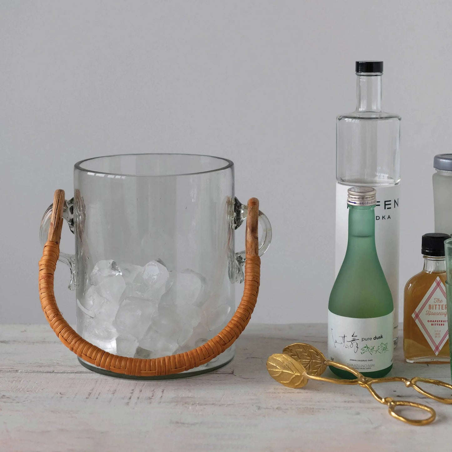 Brass Leaf Tongs CREATIVE CO-OP