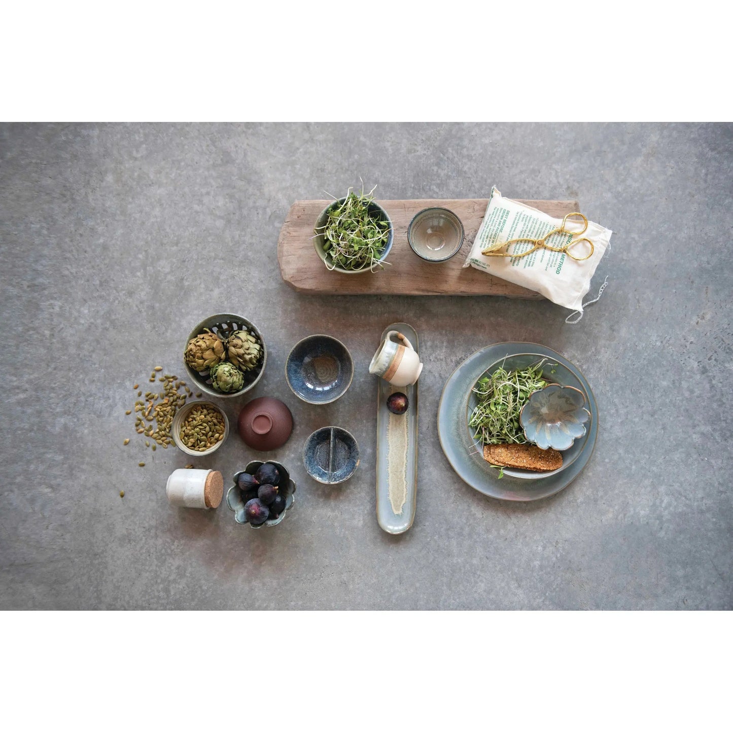 Brass Leaf Tongs CREATIVE CO-OP