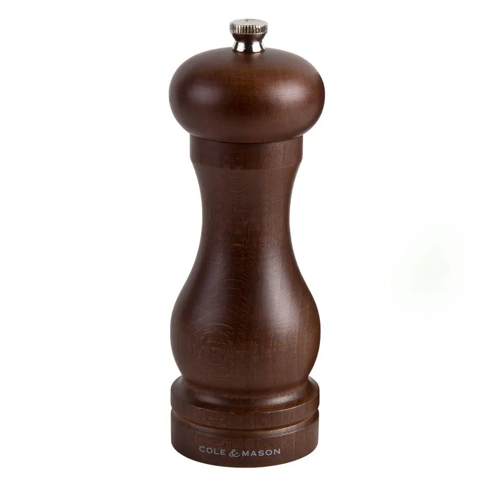 Cole & Mason 6.5 in. Forest Capstan Pepper Mill DKB