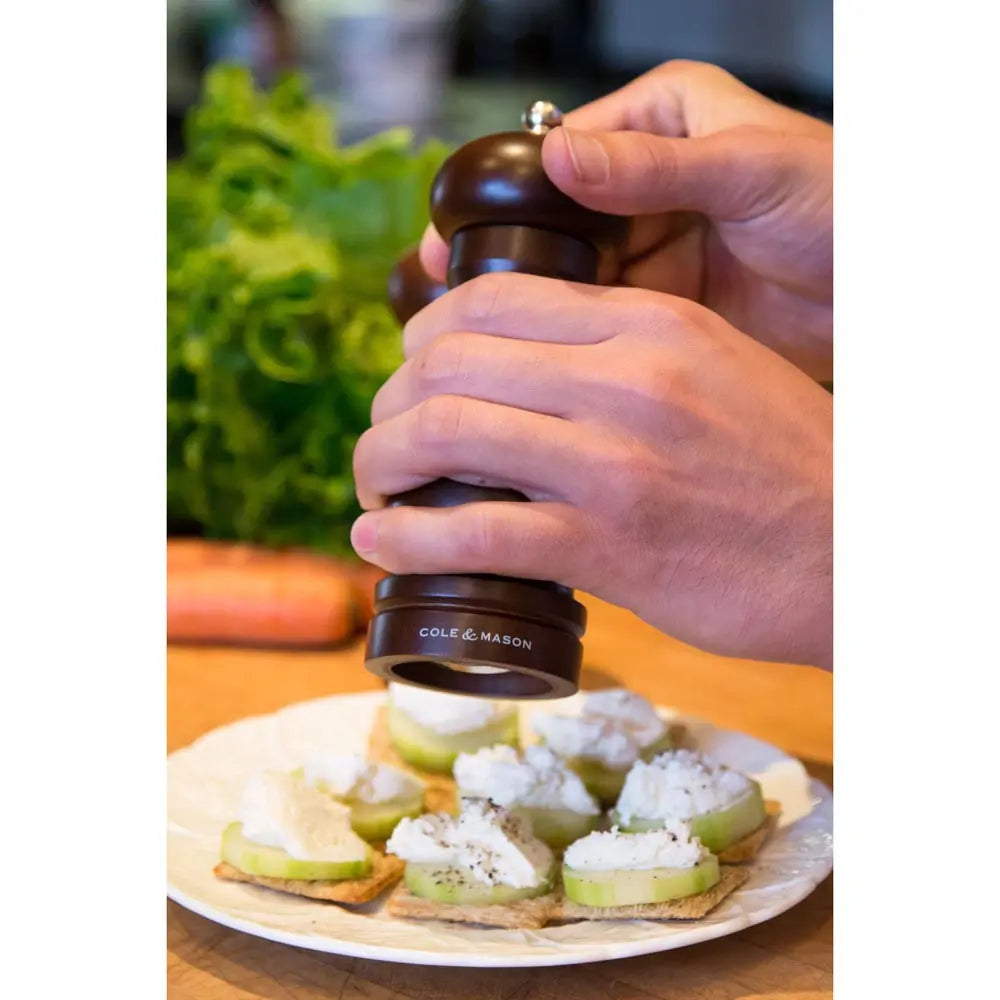 Cole & Mason 6.5 in. Forest Capstan Pepper Mill DKB
