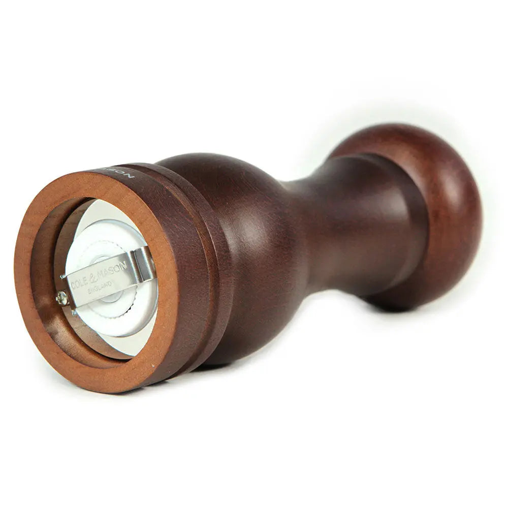 Cole & Mason 6.5 in. Forest Capstan Salt Mill DKB