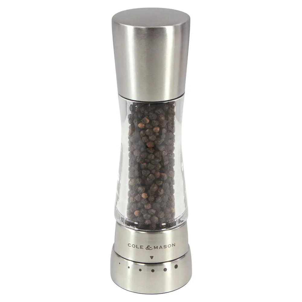 Cole & Mason Derwent Pepper Mill Stainless Steel DKB