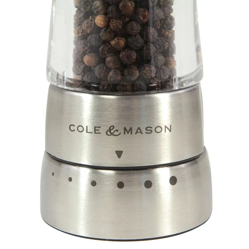 Cole & Mason Derwent Pepper Mill Stainless Steel DKB