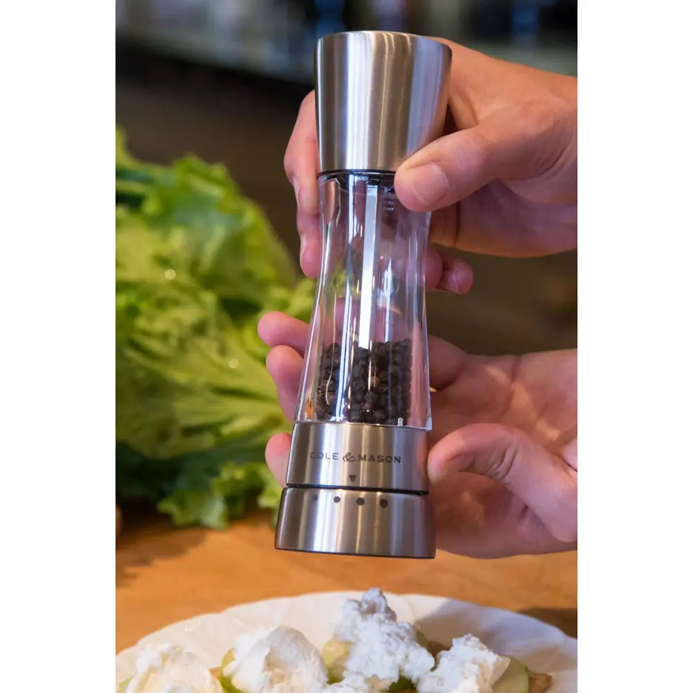 Cole & Mason Derwent Pepper Mill Stainless Steel DKB