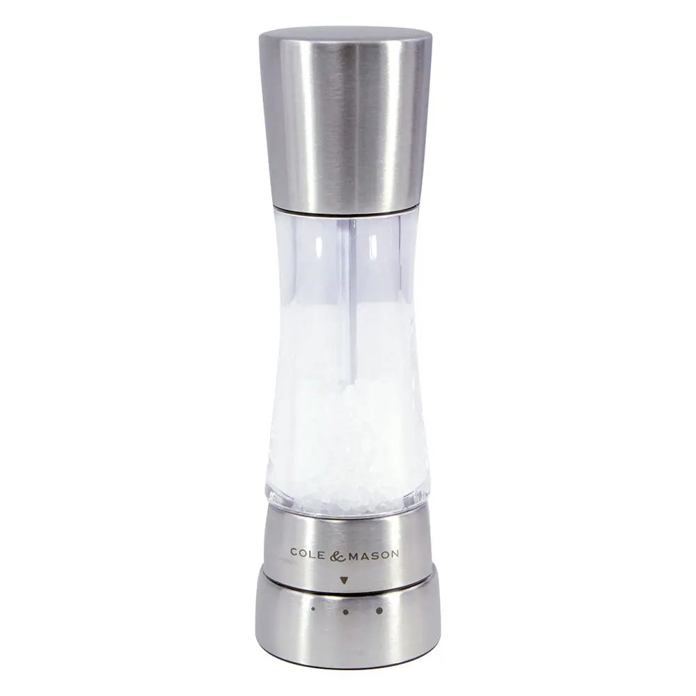 Cole & Mason Derwent Salt Mill, Stainless Steel DKB