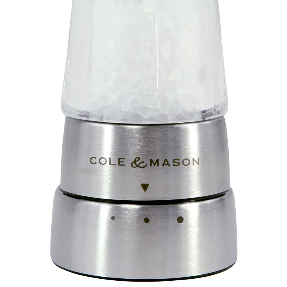 Cole & Mason Derwent Salt Mill, Stainless Steel DKB