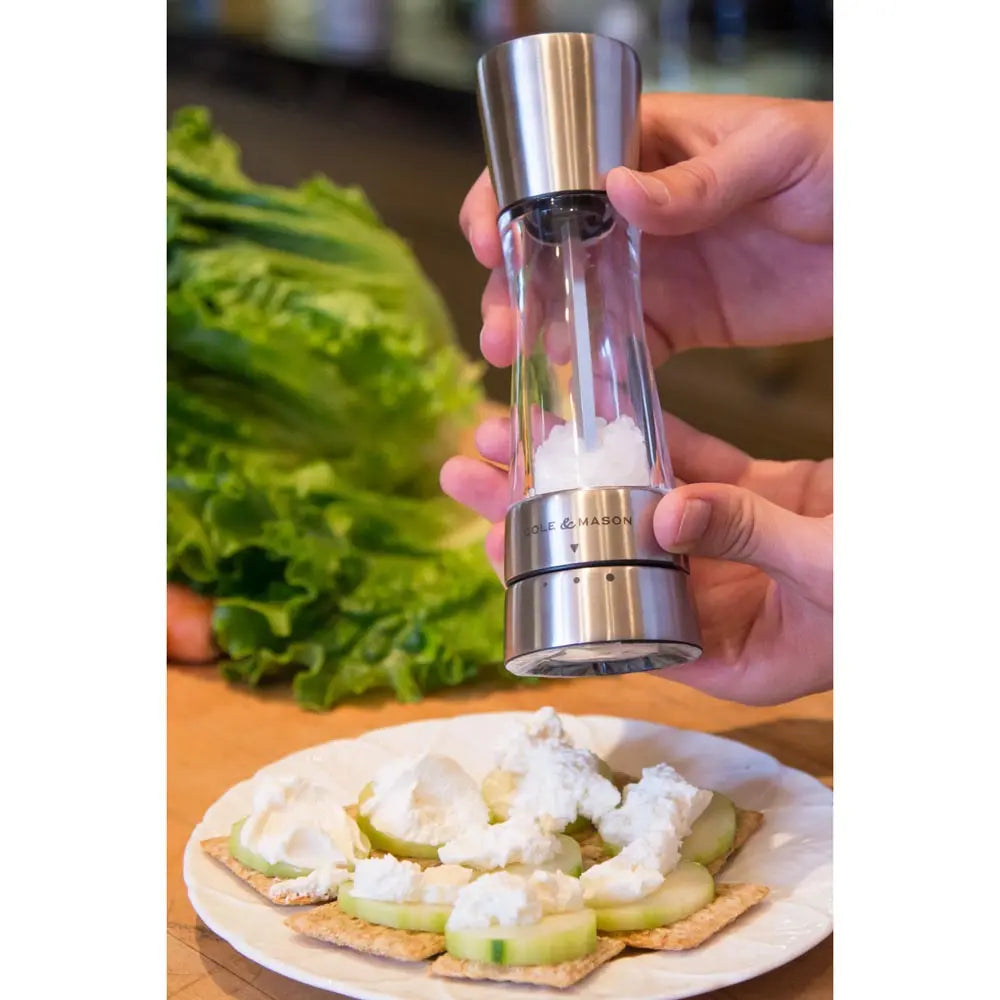 Cole & Mason Derwent Salt Mill, Stainless Steel DKB