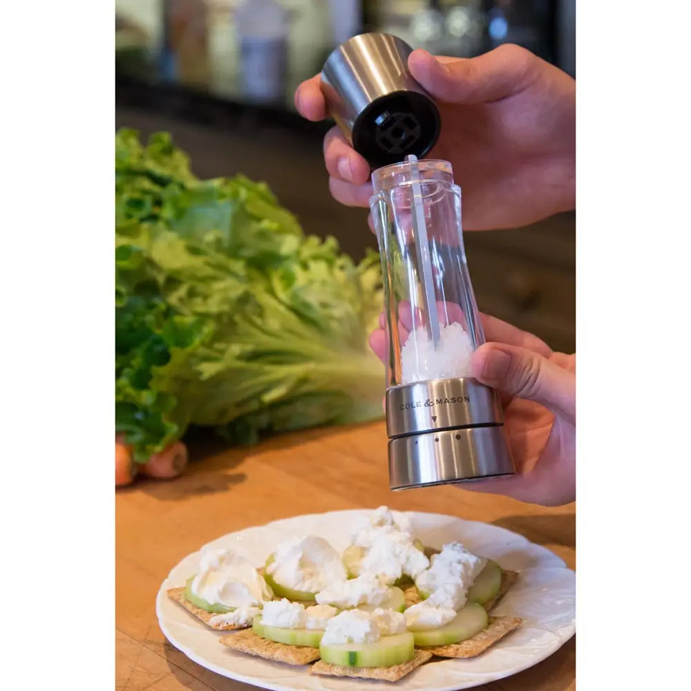 Cole & Mason Derwent Salt Mill, Stainless Steel DKB