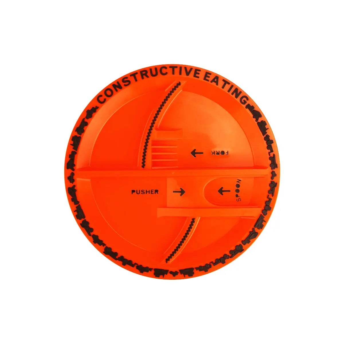 Constructive Eating Construction Plate CONSTRUCTIVE EATING