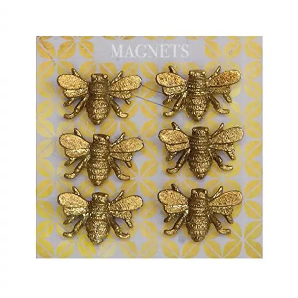 Creative Co-Op Pewter Bee Magnets - Browns Kitchen