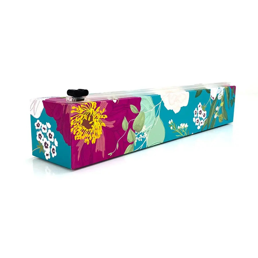 Dispenser Spring Flowers Plastic Wrap 12" x 250' ALLEN REED