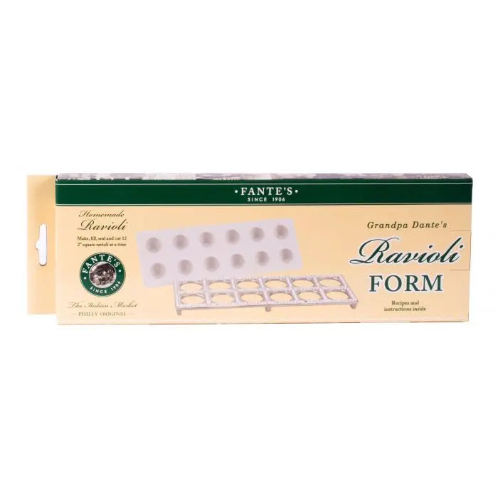 Fantes Ravioli Maker, Makes 1 Dozen Raviolis HIC