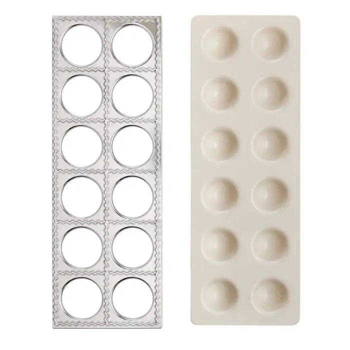 Fantes Ravioli Maker, Makes 1 Dozen Raviolis HIC
