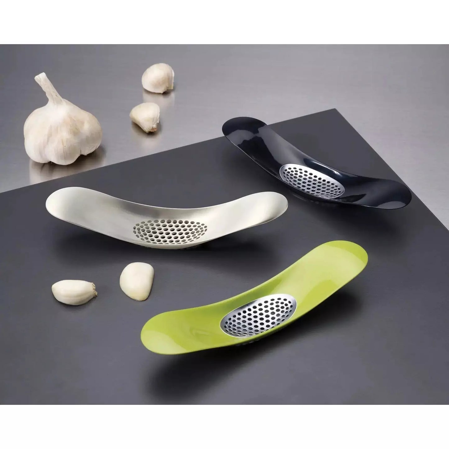Garlic Rocker - Stainless Steel JOSEPH JOSEPH