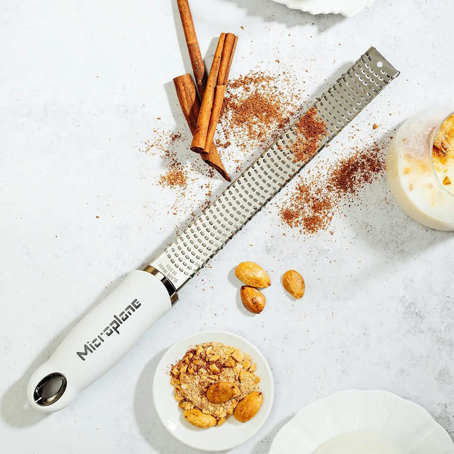 Microplane Premium Classic Zester Grater - White MICROPLANE