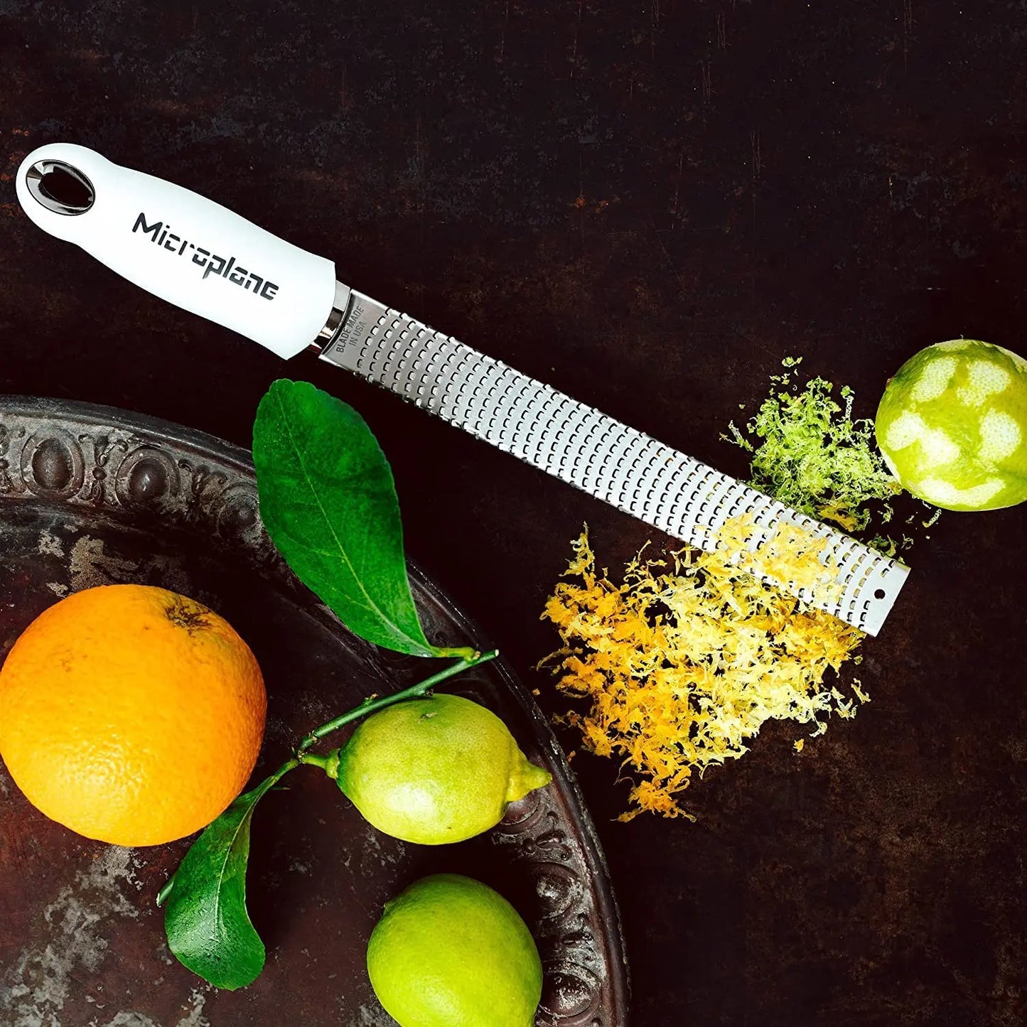 Microplane Premium Classic Zester Grater - White MICROPLANE