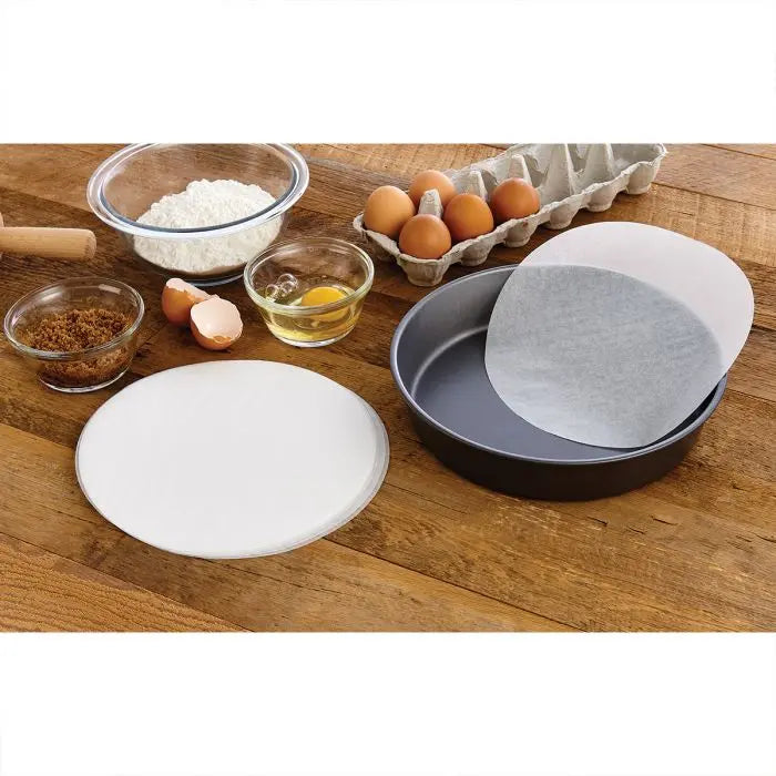 Mrs. Anderson's Baking Bleached Round Cake Parchment Paper 9" HIC